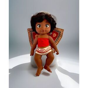 Disney Store Animators Collection Moana Doll Origins Series‎ HTF Baby Blanket